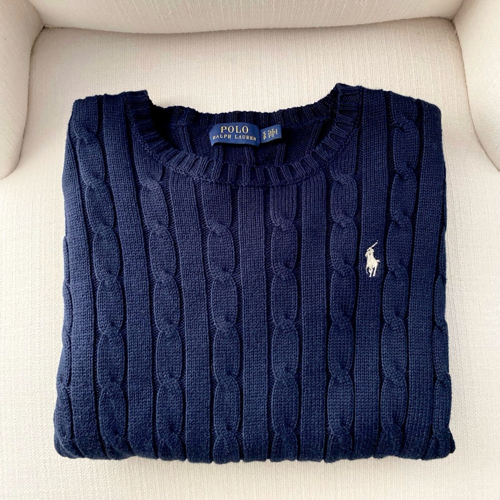 Polo by Ralph Lauren Cable-Knit Sweater (Size S)